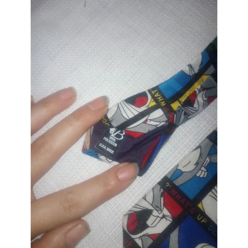 Buggs Bunny What's Up Doc? 1997‎ Warner Bros Neck Tie USA